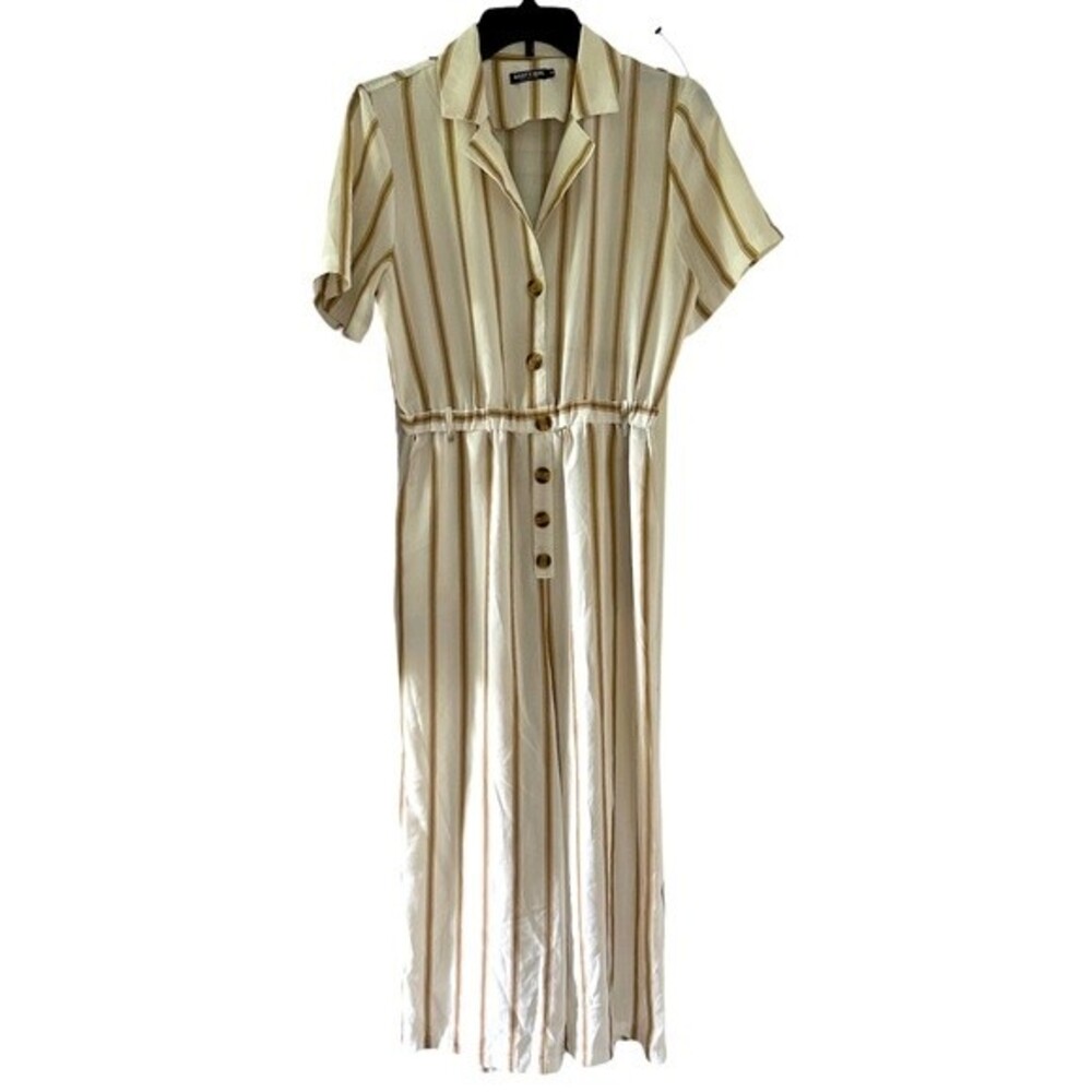 Nasty Gal | Striped | Jumpsuit - Picture 2 of 6